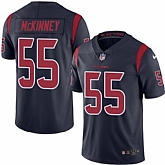 Nike Men & Women & Youth Texans 55 Benardrick McKinney Navy Color Rush Limited Jersey,baseball caps,new era cap wholesale,wholesale hats